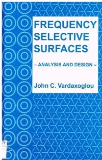 Image of FREQUENCY SELECTIVE SURFACES ANALYSIS AND DESIGN