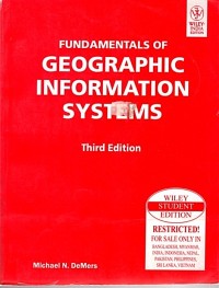 Image of FUNDAMENTALS OF GEOGRAPHIC INFORMATION SYSTEMS