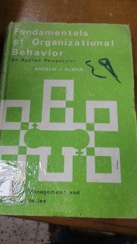Image of Fundamentals of Organizational Behavior