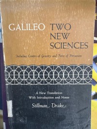 Image of GALILEO TWO NEW SCIENCES