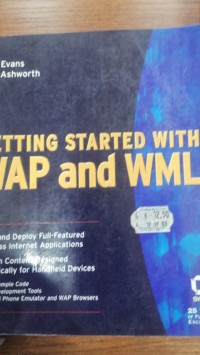 Image of GETTING STARTED WITH WAP and WML