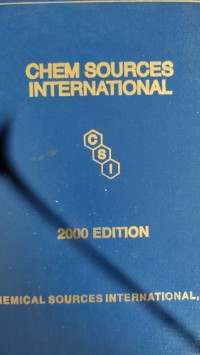 Image of GHEM SOURCES INTERNATIONAL 2000 EDITION