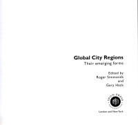 Image of GLOBAL CITY REGIONS THEIR EMERGING FORMS