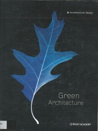 Image of GREEN ARCHITECTURE