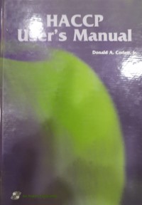 Image of HACCP User’s Manual