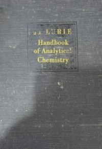 Image of Handbook of Analytical Chemistry