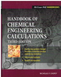 Image of HANDBOOK OF CHEMICAL ENGINEERING CALCULATIONS