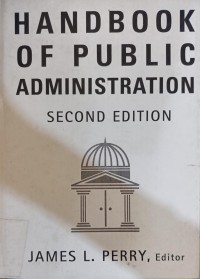 Image of HANDBOOK OF PUBLIC ADMINISTRATION