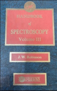 Image of Handbook of Spectroscopy, Volume III