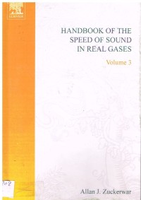 Image of HANDBOOK OF THE SPEED OF SOUND IN REAL GASES