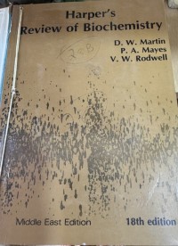 Image of Harper's Review of Biochemistry