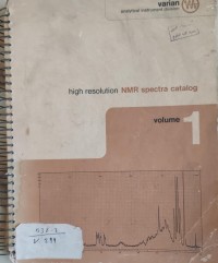 Image of high resolution NMR spectra catalog