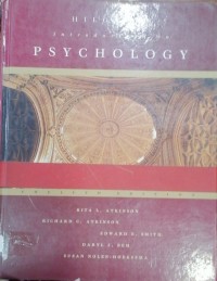Image of Hilgards introduction to PSYCHOLOGY