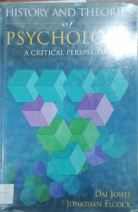 Image of HISTORY AND THEORIES OF PSYCHOLOGY