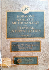 Image of Hormone Analysis : Methodology and Clinical