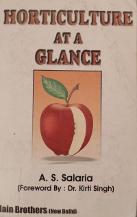 Image of HORTICULTURE AT A GLANCE