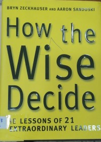 Image of How the wise Decide