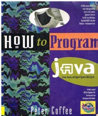 Image of HOW TO PROGRAM JAVA
