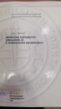 Image of IMPROVING DISTRIBUTED SIMULATION IN A WORKSTATION ENVIRONMENT