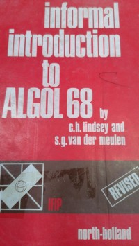 Image of informal introduction to ALGOL 68