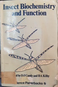 Image of INSECT BIOCHEMISTRY AND FUNCTION