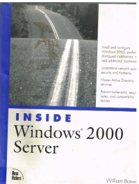 Image of INSIDE WINDOWS 2000 SERVER