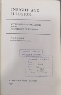 Image of INSIGHT AND ILLUSION