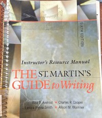 Image of Instructors Resource Mannal