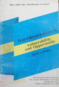 Image of Interdependence vulnerability and opportunity