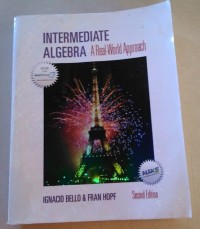 Image of Intermediate Algebra A Real World Approach