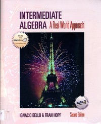 Image of INTERMEDIATE ALGEBRA A REAL WORLD APPROACH
