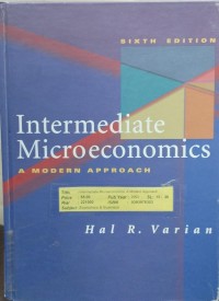 Image of Intermediate Microeconomics a Modern Approach