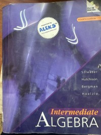 Image of Intermidate Algebra
