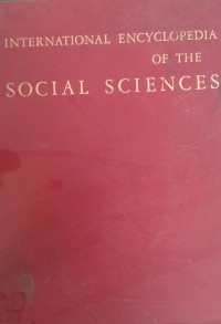 Image of INTERNATIONAL ENCYCLOPEDIA OF THE SOCIAL SCIENCES