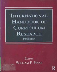 Image of International Handbook of Curriculum Research
