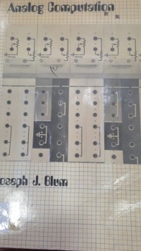 Image of Introduction to analog computation