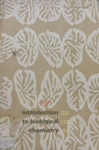 Image of Introduction to Biological Chemistry