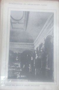 Image of INTRODUCTION TO LIBRARIANSHIP/ GATES