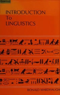 Image of Introduction to Linguistics
