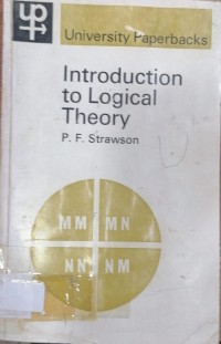 Image of Introduction to logical theory