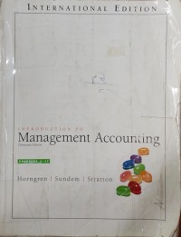 Image of Introduction to Management Accounting