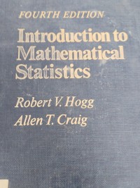Image of Introduction to Mathematical Statistics