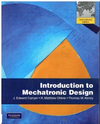 Image of INTRODUCTION TO MECHATRONIC DESIGN