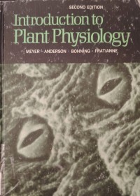 Image of INTRODUCTION TO PLANT PHYSIOLOGY