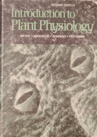 Image of INTRODUCTION TO PLANT PHYSIOLOGY