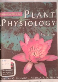 Image of Introduction to Plant Physiology