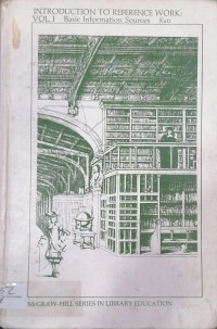 Image of INTRODUCTION TO REFERENCE WORK