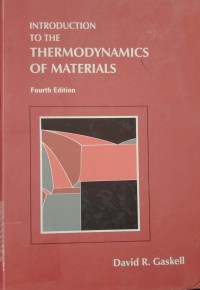 Image of Introduction to the Thermodynamics of Materials