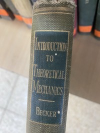 Image of Introduction to Theoretical Mechanics