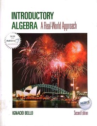 Image of INTRODUCTORY ALGEBRA